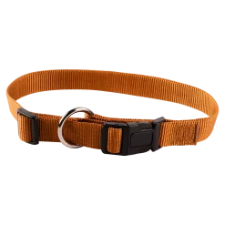 Collier nylon réglable, boucle rapide, largeur 20 mm, gold