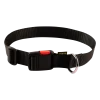 Collier nylon réglable, boucle rapide, largeur 40 mm, noir