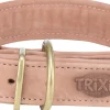 Collier Pure, cuir, L: 47–54 cm/40 mm, gris clair