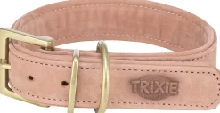 Collier Pure, cuir, M: 36–43 cm/30 mm, brun