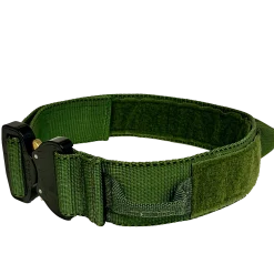 Collier RECON K9 - boucle cobra - LARGE - camo vert