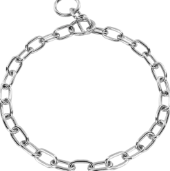 Collier sanitaire coulissant, petite maille, 50 cm, qualité HS