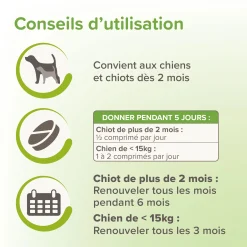 Comprimé de purge vétonature (vermifuge naturel) - Chien