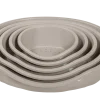 Corbeille plastique DIDO, 65 x 47 x 22 cm, marron