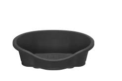 Corbeille plastique DIDO, 95 x 67.5 x 28 cm, noir