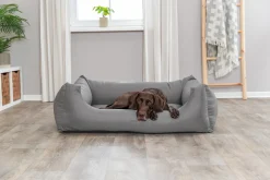 Corbeille Sky Samoa 80 x 65 cm gris