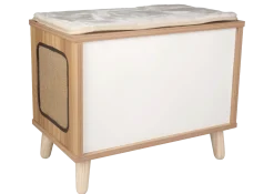 Couchage chat meuble TV