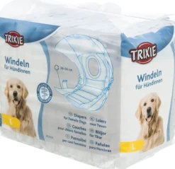 Couche pour chien L 38/ 58 cm