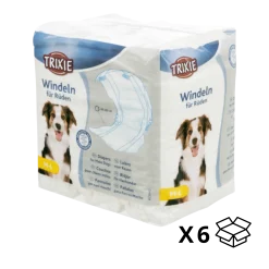 Couche pour chien males M-L (lot de 6 paquets)
