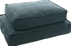Coussin Avalon rectangle bleu foncé, 80x60x18cm