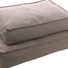 Coussin Avalon rectangle gris clair, 100x70x18cm