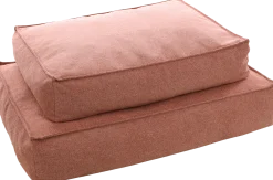 Coussin Avalon rectangle vieux rose, 80x60x18cm