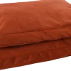Coussin Celeste rectangulaire cognac, 80 x 60 cm