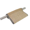 Coussin de mordant Moby Manchette en toile de jute lourde