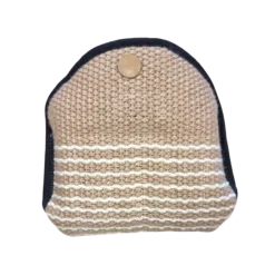 Coussin de mordant toile de jute