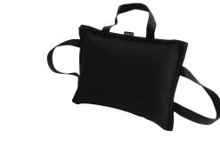 Coussin de mordant 26 x 18 cm, 3 poignées, toile Signature Noir