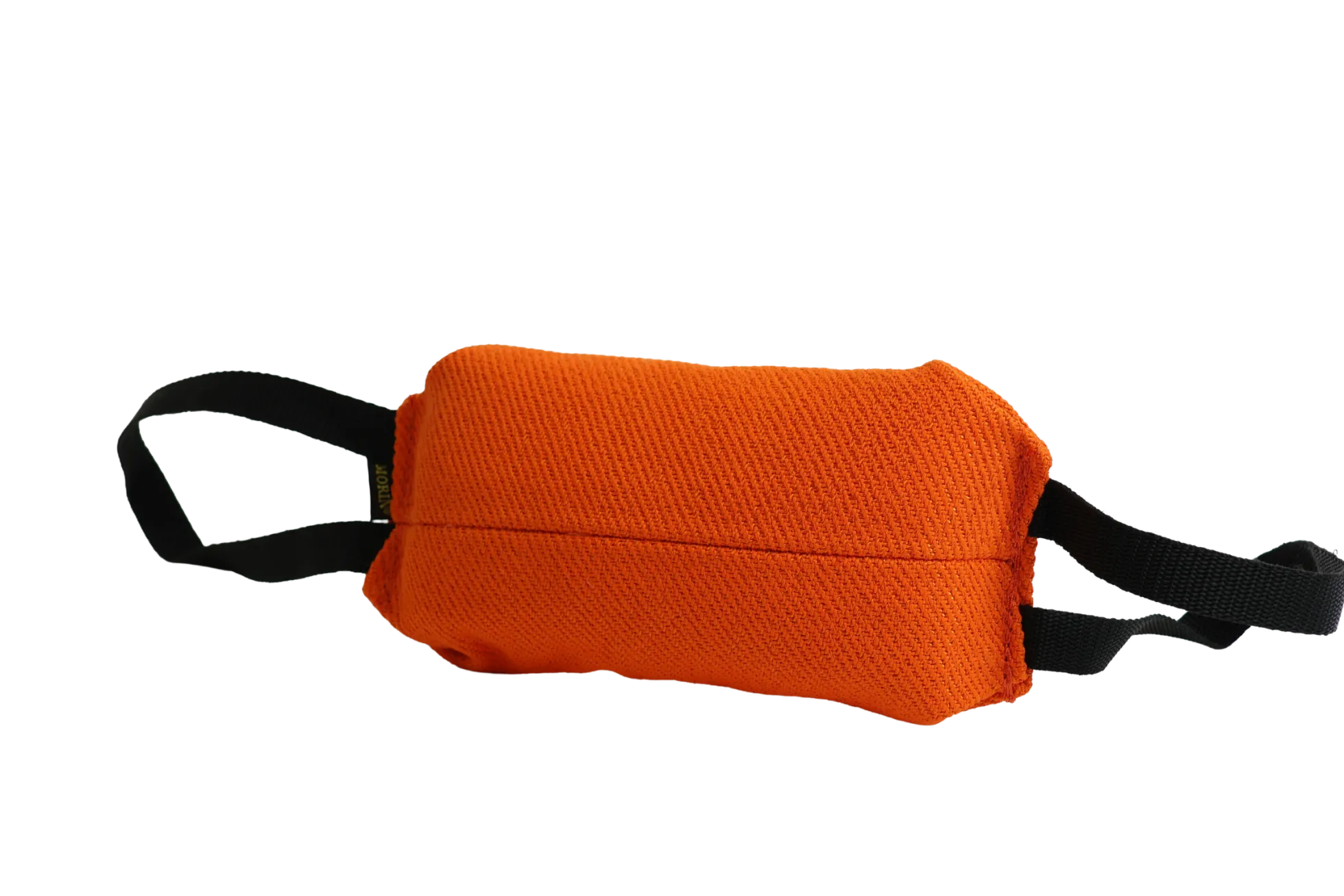Coussin de mordant 30 x 12 cm, 2 poignées, toile Signature Orange