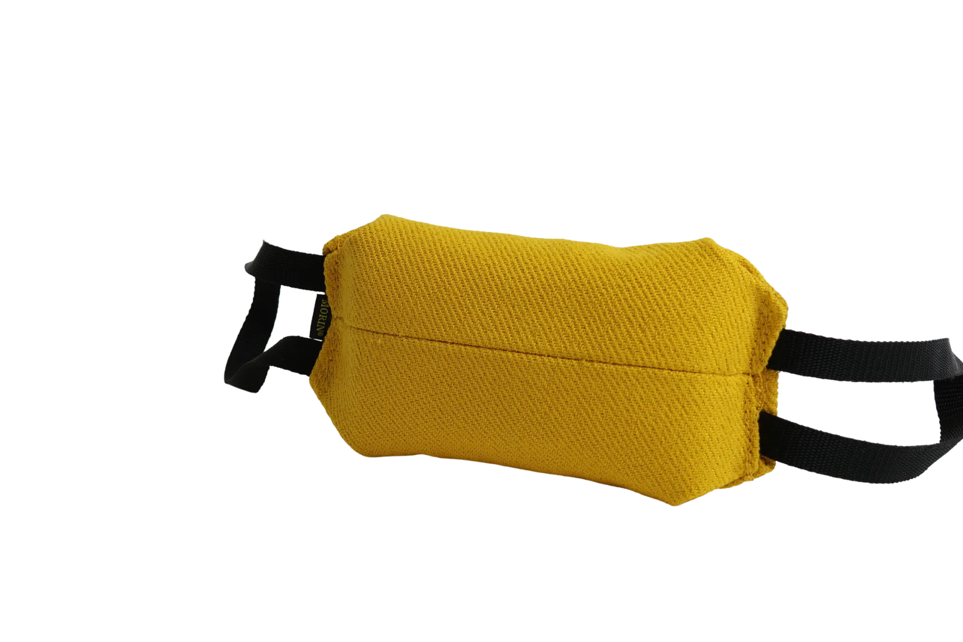 Coussin de mordant 30 x 12 cm, 2 poignées, toile Signature Jaune
