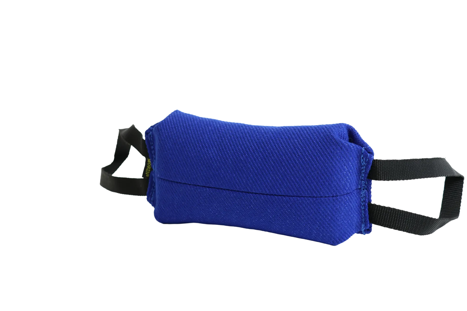 Coussin de mordant 30 x 12 cm, 2 poignées, toile Signature Bleu