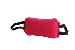 Coussin de mordant 30 x 12 cm, 2 poignées, toile Signature Rose