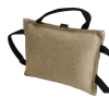 Coussin de mordant 26 x 18 cm, 3 poignées, toile Jute P/A