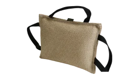 Coussin de mordant 26 x 18 cm, 3 poignées, toile Jute P/A