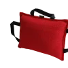 Coussin de mordant 26 x 18 cm, 3 poignées, toile Signature Rouge