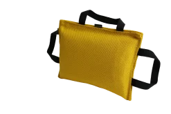 Coussin de mordant 26 x 18 cm, 3 poignées, toile Signature Jaune