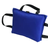 Coussin de mordant 26 x 18 cm, 3 poignées, toile Signature Bleu