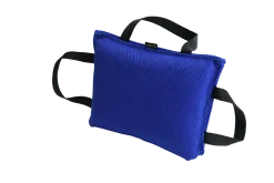 Coussin de mordant 26 x 18 cm, 3 poignées, toile Signature Bleu