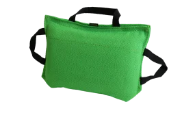 Coussin de mordant 29 x 20 cm, 3 poignées, toile Signature Vert Fluo