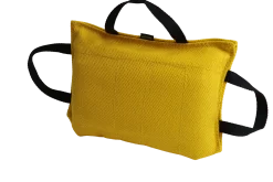Coussin de mordant 29 x 20 cm, 3 poignées, toile Signature Jaune
