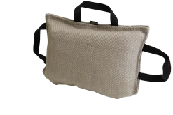 Coussin de mordant 29 x 20 cm, 3 poignées, toile Signature Gris