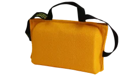 Coussin de rappel / mordant avec 3 poignées , toile Héritage Jaune