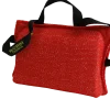 Coussin de rappel / mordant avec 3 poignées , toile Héritage Rouge