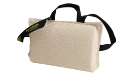 Coussin de rappel / mordant avec 3 poignées , toile Héritage Blanc