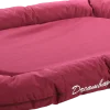 Coussin DREAMBAY oval bordeaux, 80 cm