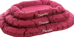 Coussin DREAMBAY oval bordeaux, 80 cm