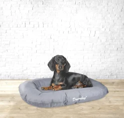 Coussin DREAMBAY oval gris, 80 cm