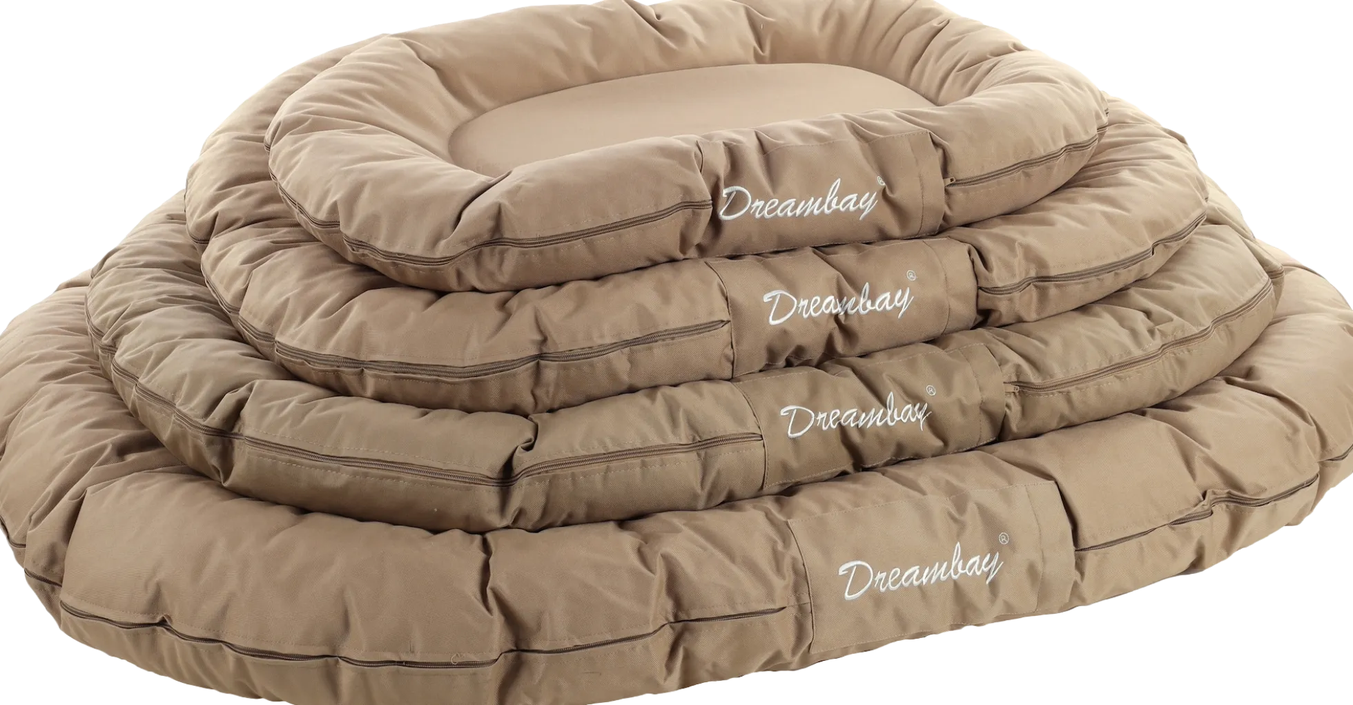 Coussin DREAMBAY oval sand, 80 cm