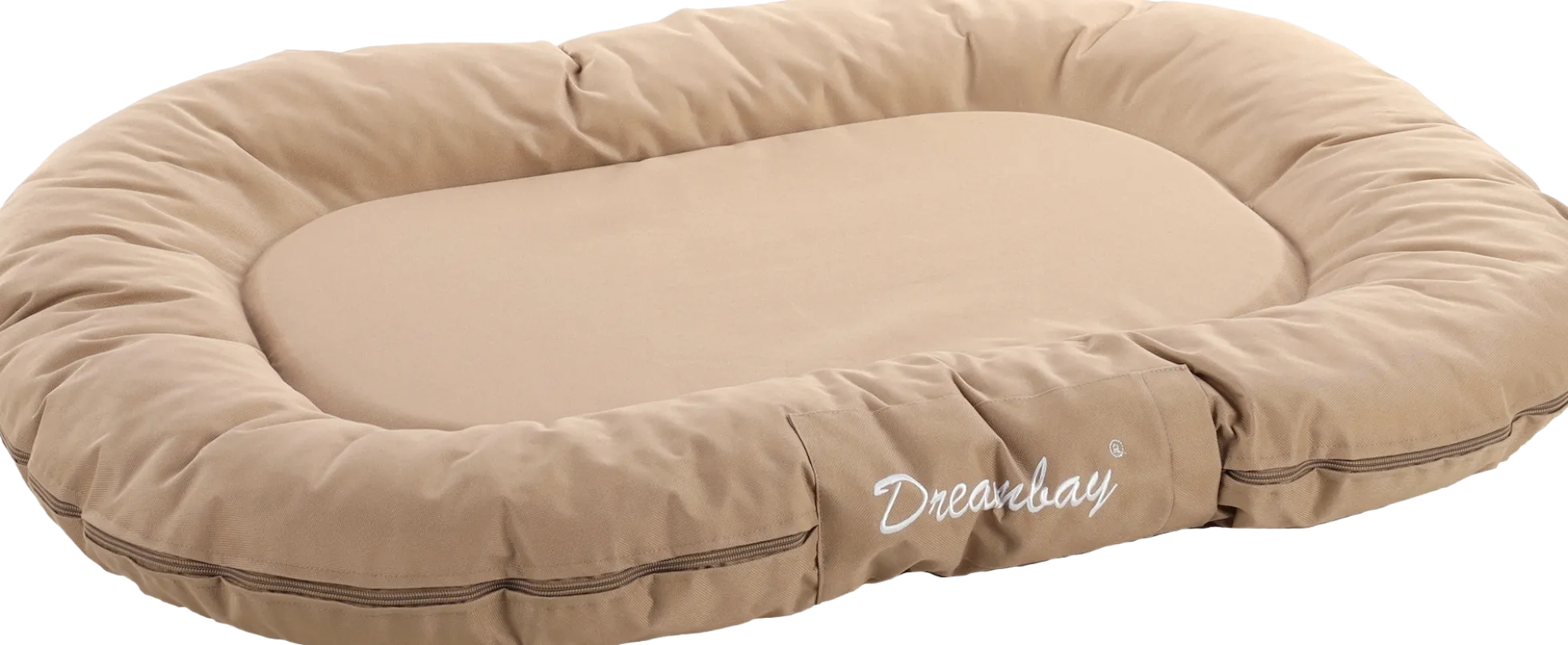 Coussin DREAMBAY oval sand, 80 cm