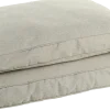 Coussin Geneve rectangle beige, 100x70x12cm