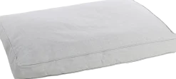 Coussin Geneve rectangle gris, 80x60x10cm