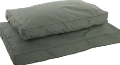 Coussin Geneve rectangle vert foncé, 80x60x10cm