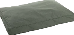 Coussin Geneve rectangle vert foncé, 100x70x12cm