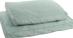 Coussin Geneve rectangle vert clair, 80x60x10cm