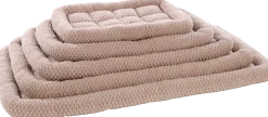 Coussin Jacquard rectangle taupe, 116x69x8cm