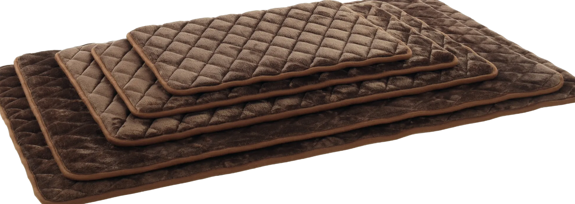Coussin Weimar rectangle brun, 100.5x63x2cm