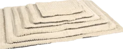 Coussin Zupo plat rectangulaire, gris, 55 x 38 cm