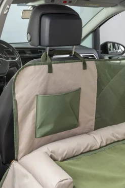 Couverture de protection réversible pour voiture 1,61 × 2,1 m, vert ol